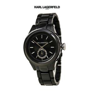 Karl Lagerfeld (WITH TAGS) KL1206 Black Steel Bracelet Watch